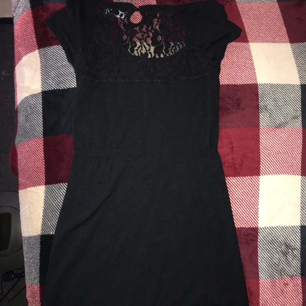 Black Aeropostale Sweater Dress Size S EUC